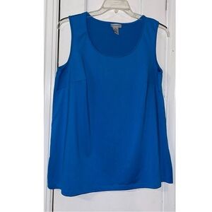 Blue Sleeveless Women's Top